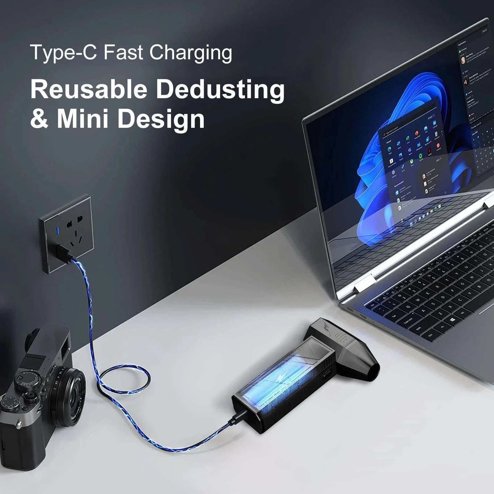 X3Pro Handheld Mini Turbo Jet Fan for Fast Dust Removal - Image 6