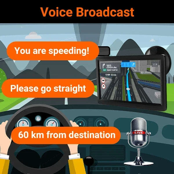 9 Inch Truck GPS Navigation with UK & Europe Maps - Image 14