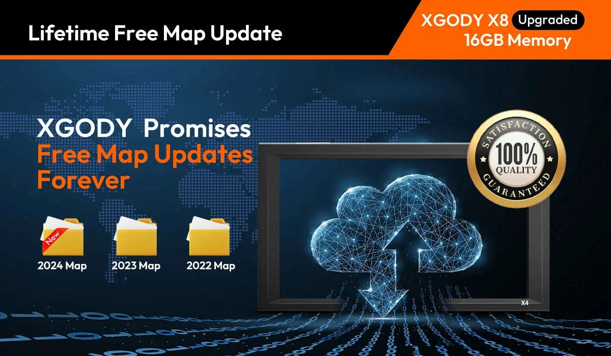 9 Inch Truck GPS Navigation with UK & Europe Maps - Image 7