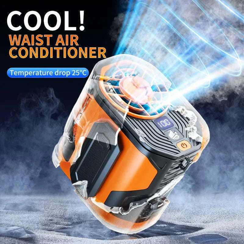 Xiaomi 2025 Portable Waist-Hanging Fan for Hands-Free Cooling