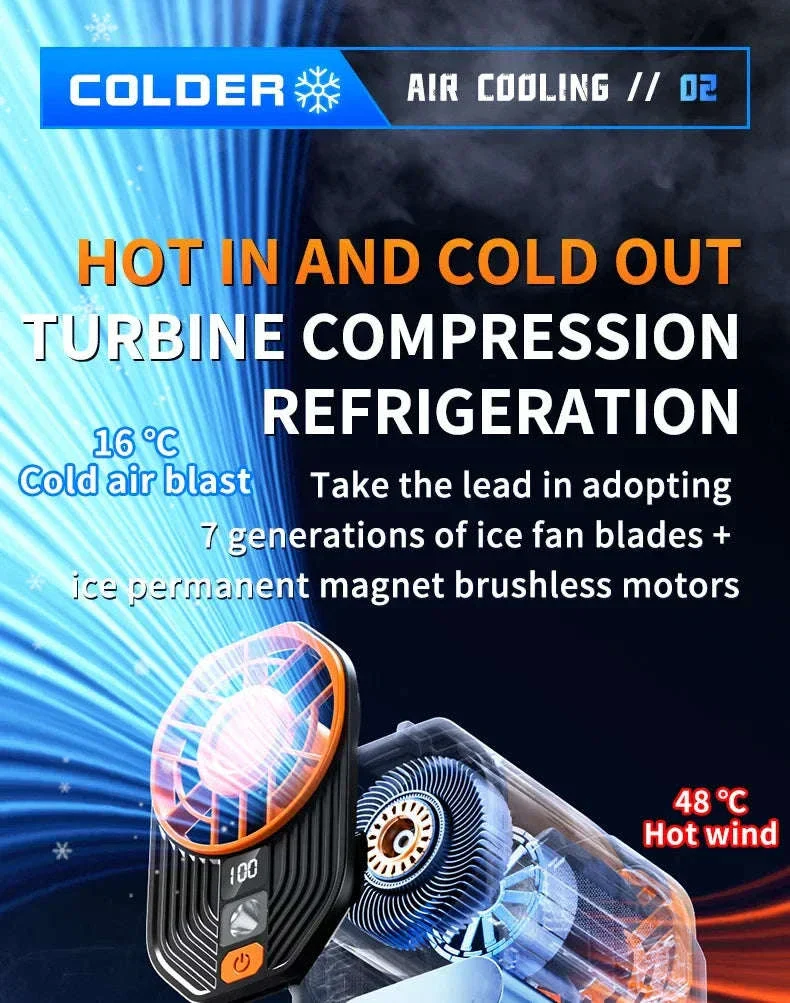 Xiaomi 2025 Portable Waist-Hanging Fan for Hands-Free Cooling - Image 11