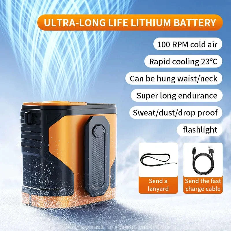Xiaomi 2025 Portable Waist-Hanging Fan for Hands-Free Cooling - Image 30