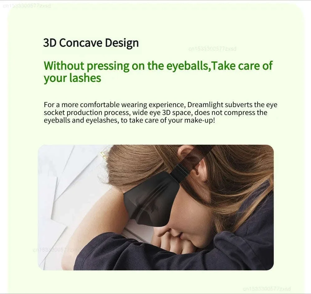 Dreamlight 4S 3D Sleep Eye Mask for Pressure-Free Rest - Image 16