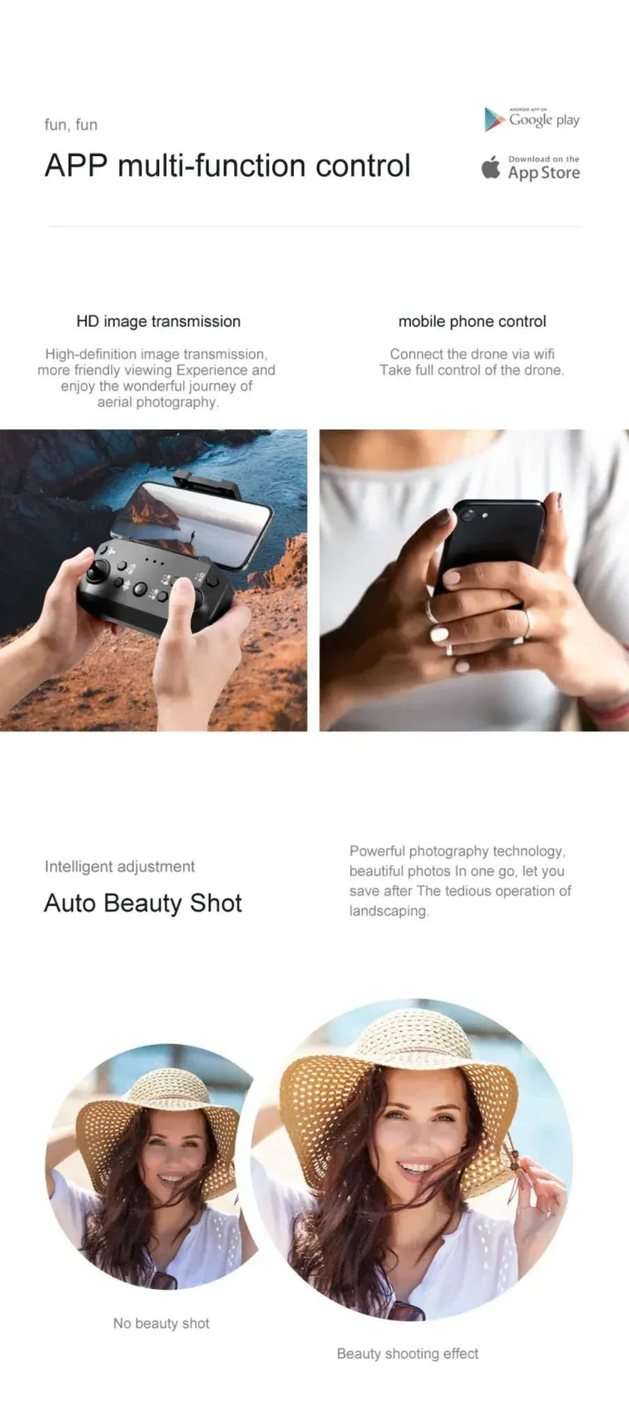 Xiaomi Z908 Pro 8K Foldable Drone with Visual Sensors - Image 17