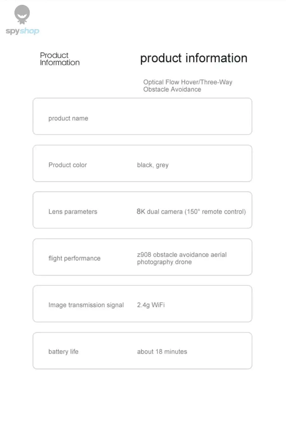 Xiaomi Z908 Pro 8K Foldable Drone with Visual Sensors - Image 24