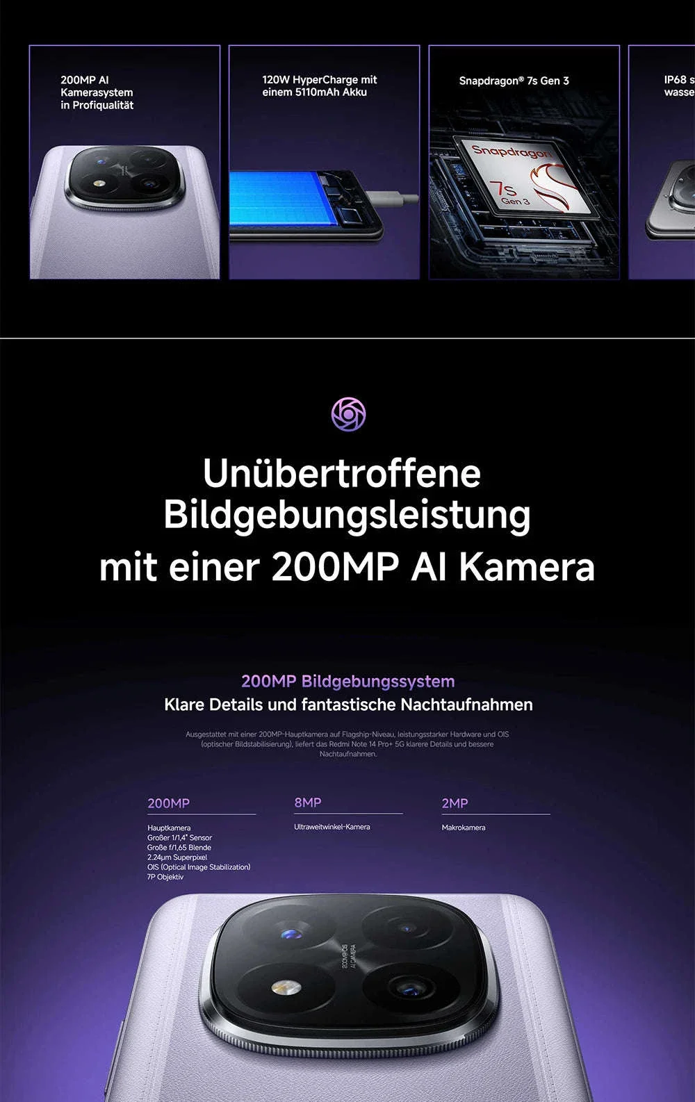 Xiaomi Redmi Note 14 Pro Plus 5G Smartphone - Image 8
