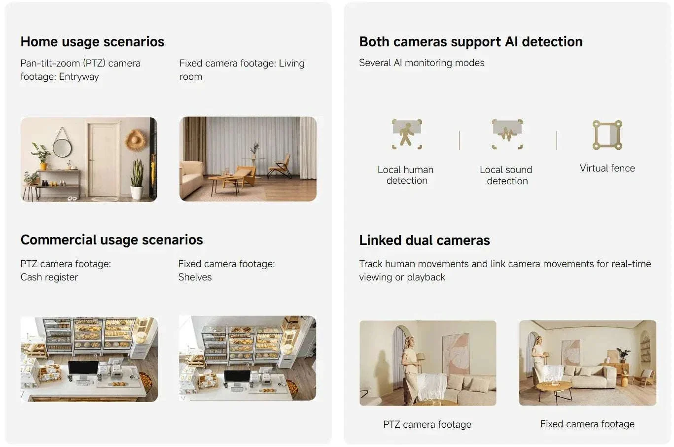 Xiaomi C300 Dual Lens Smart Camera 360° AI WiFi 6 Home Security - Image 14