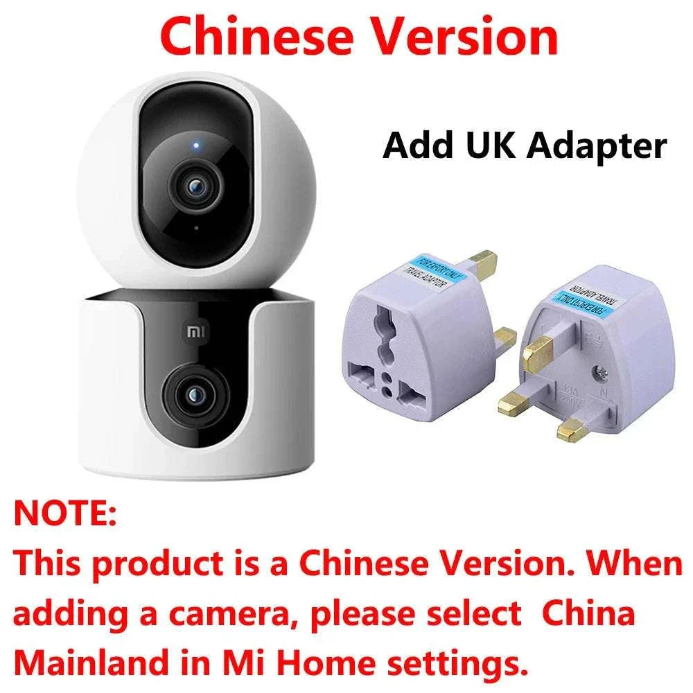 Xiaomi C300 Dual Lens Smart Camera 360° AI WiFi 6 Home Security - Image 54