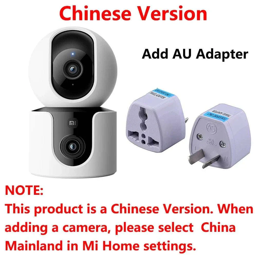 Xiaomi C300 Dual Lens Smart Camera 360° AI WiFi 6 Home Security - Image 55