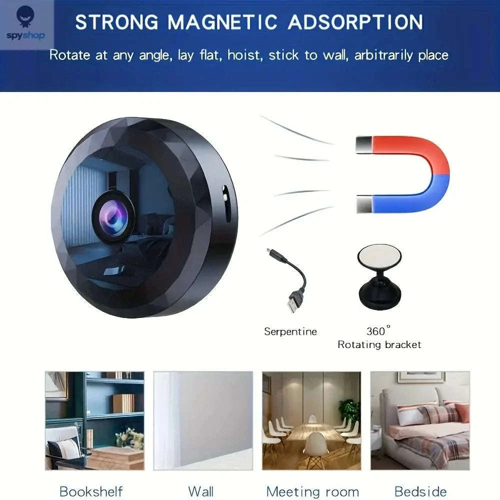 Xiaomi A11 Mini Wireless Security Camera with Magnetic Mount - Image 10