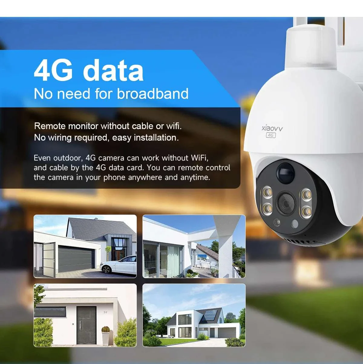 4G Solar Security Camera PTZ 3MP Outdoor Night Vision Surveillance - Image 11
