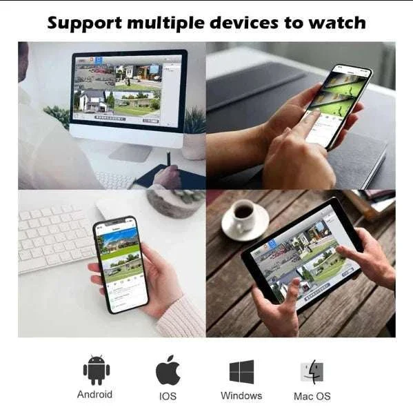 2K Indoor WiFi Security Camera 360° Tracking & Night Vision - Image 15