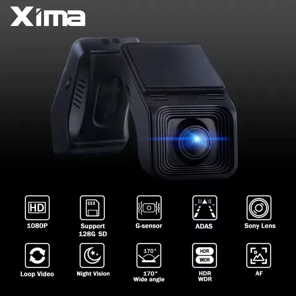 1080P USB Dash Cam for Android Car Stereo with ADAS Alerts - Image 2