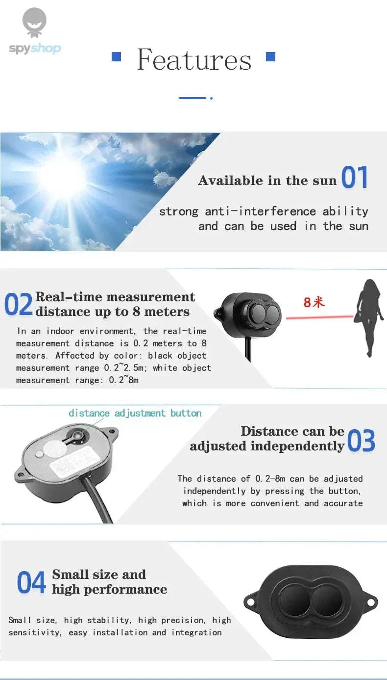 XKC-KL800 High Precision Laser Distance Sensor - Image 11