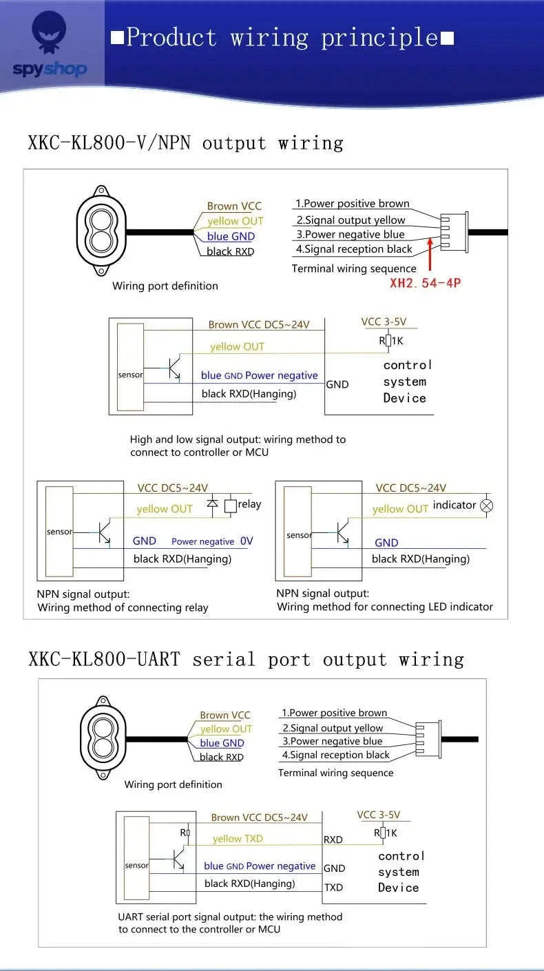 XKC-KL800 High Precision Laser Distance Sensor - Image 12