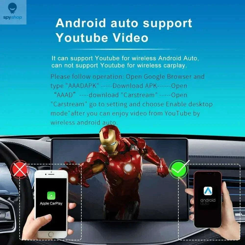 Wireless CarPlay & Android Auto Adapter for Nissan - Image 15