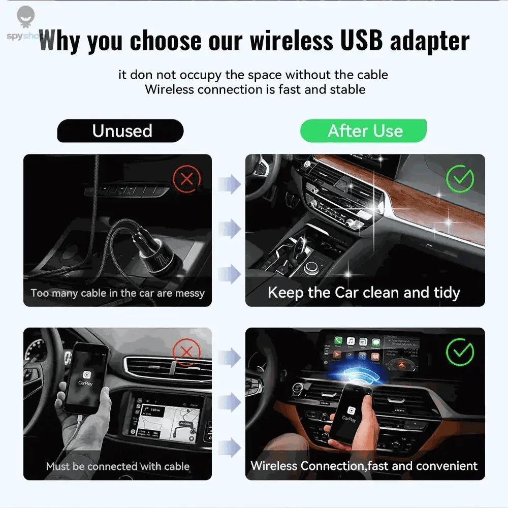 Wireless CarPlay & Android Auto Adapter for Nissan - Image 18