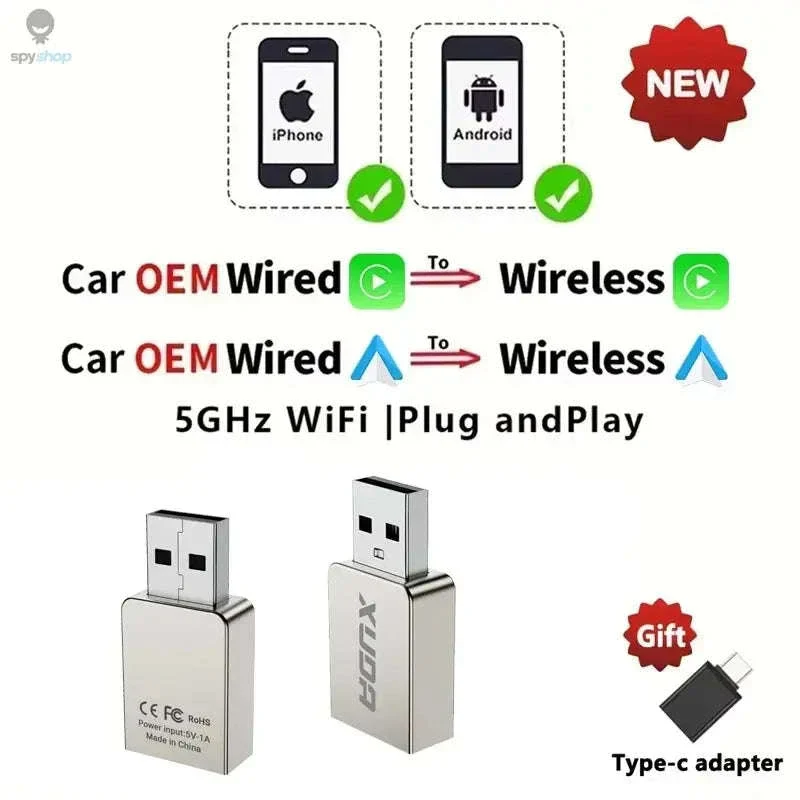 Wireless CarPlay & Android Auto Adapter for Nissan - Image 21