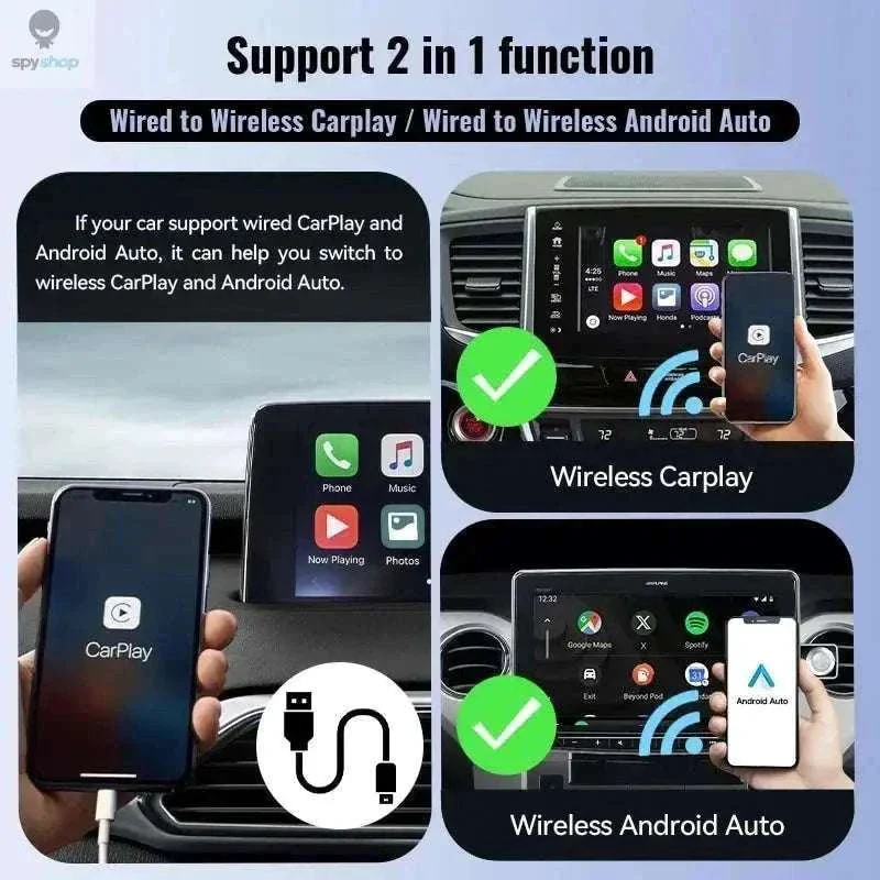 Wireless CarPlay & Android Auto Adapter for Nissan - Image 4
