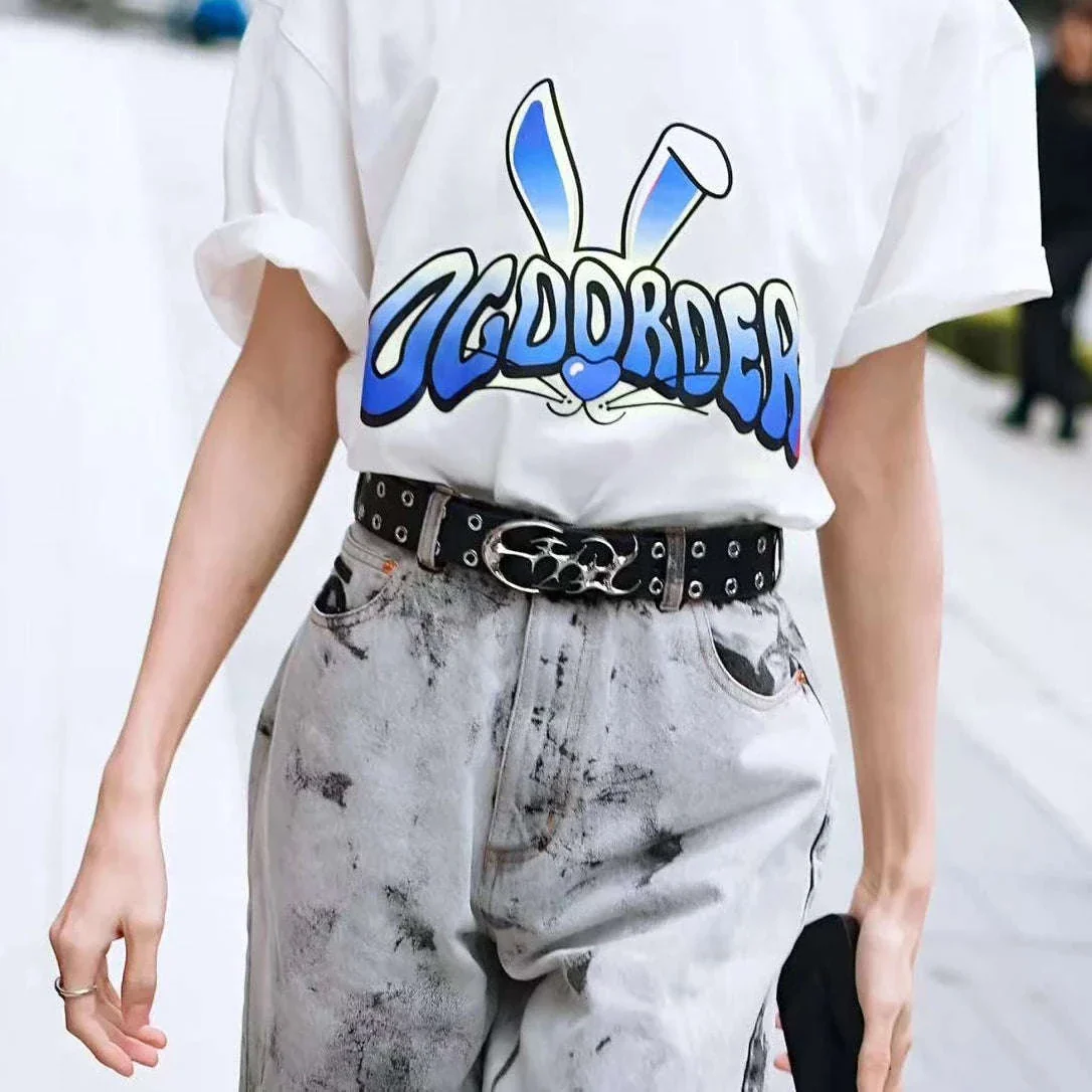 Y2K Hollow Punk Belt in PU Leather, Unisex Statement Accessory - Image 8