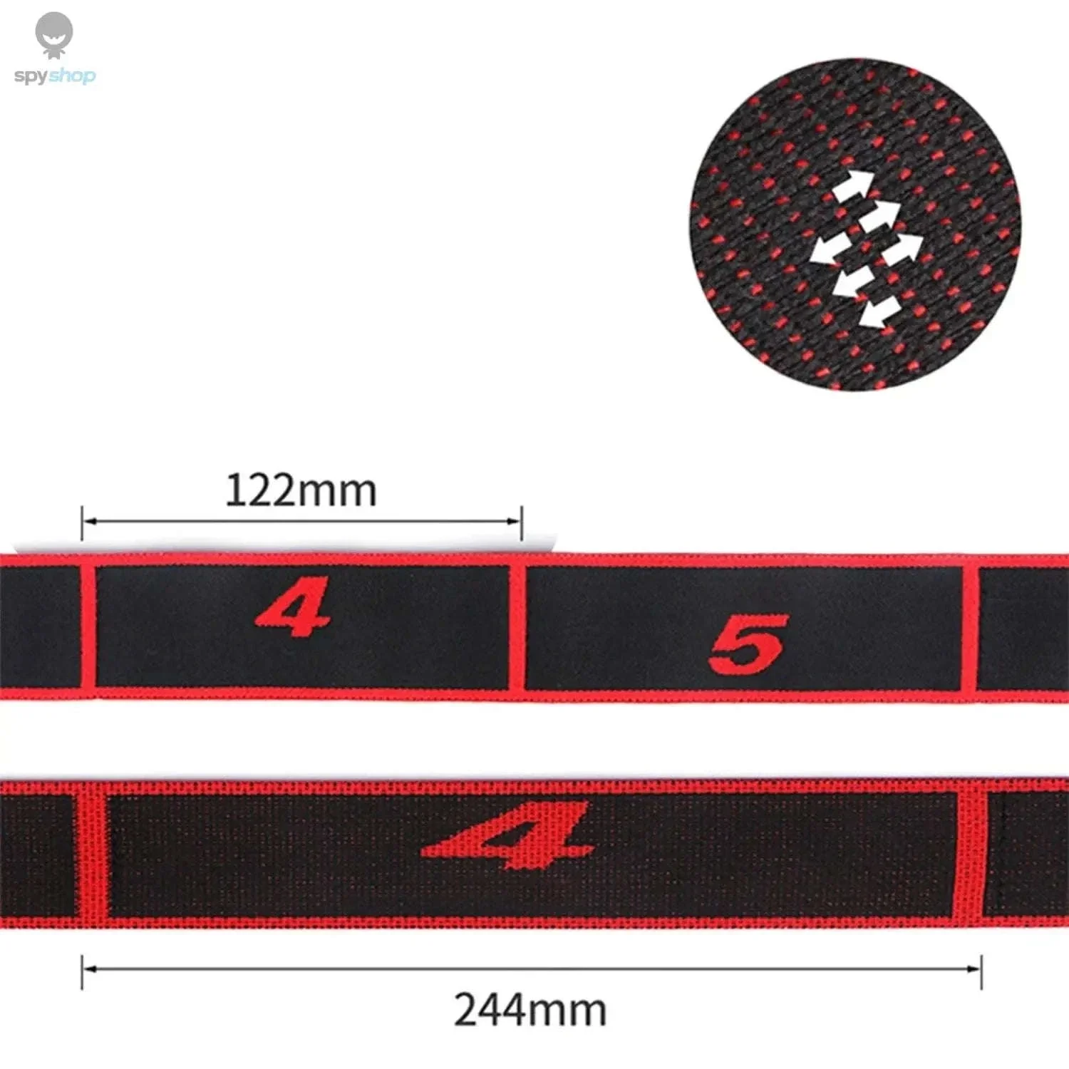 Yoga Stretch Resistance Band for Flexibility and Strength Training - Image 4