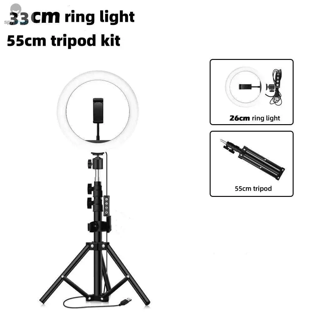 Selfie LED Ring Light Studio Kit for Photos and Video - Image 21