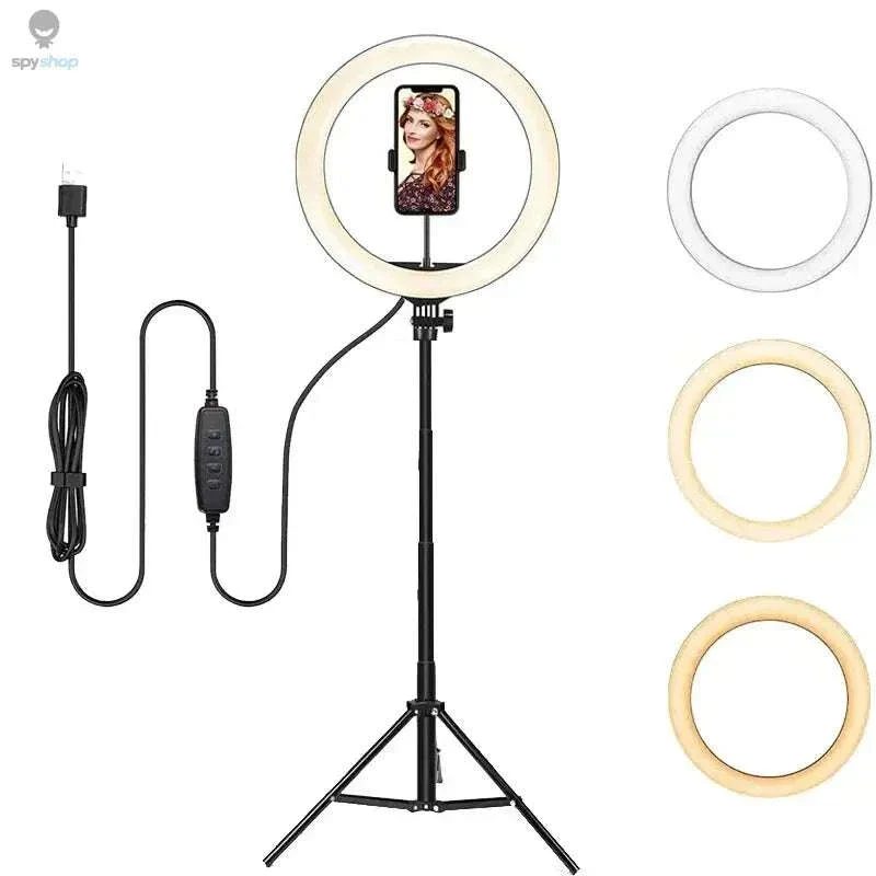 Selfie LED Ring Light Studio Kit for Photos and Video - Image 8