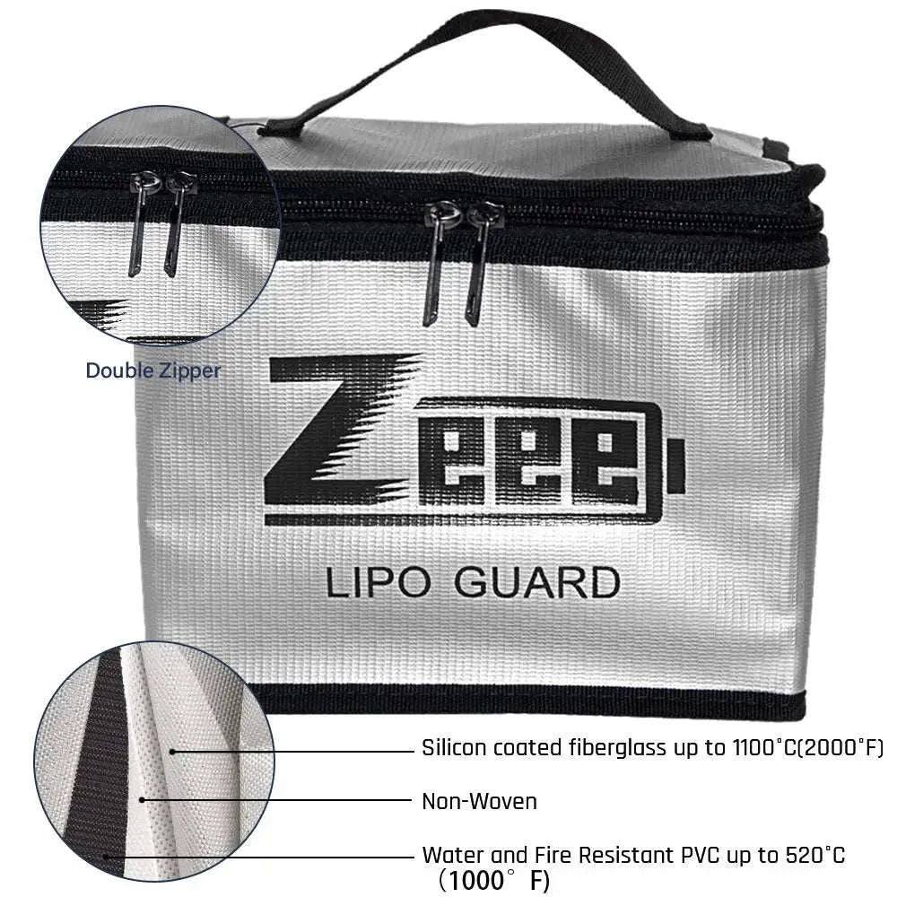 Fireproof LiPo Battery Safety Bag Set for Charging and Storage - Image 15