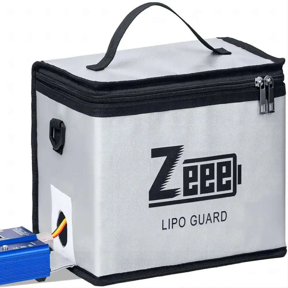 Adjustable 10-Cell LiPo Safety Bag Fireproof Battery Storage - Image 3