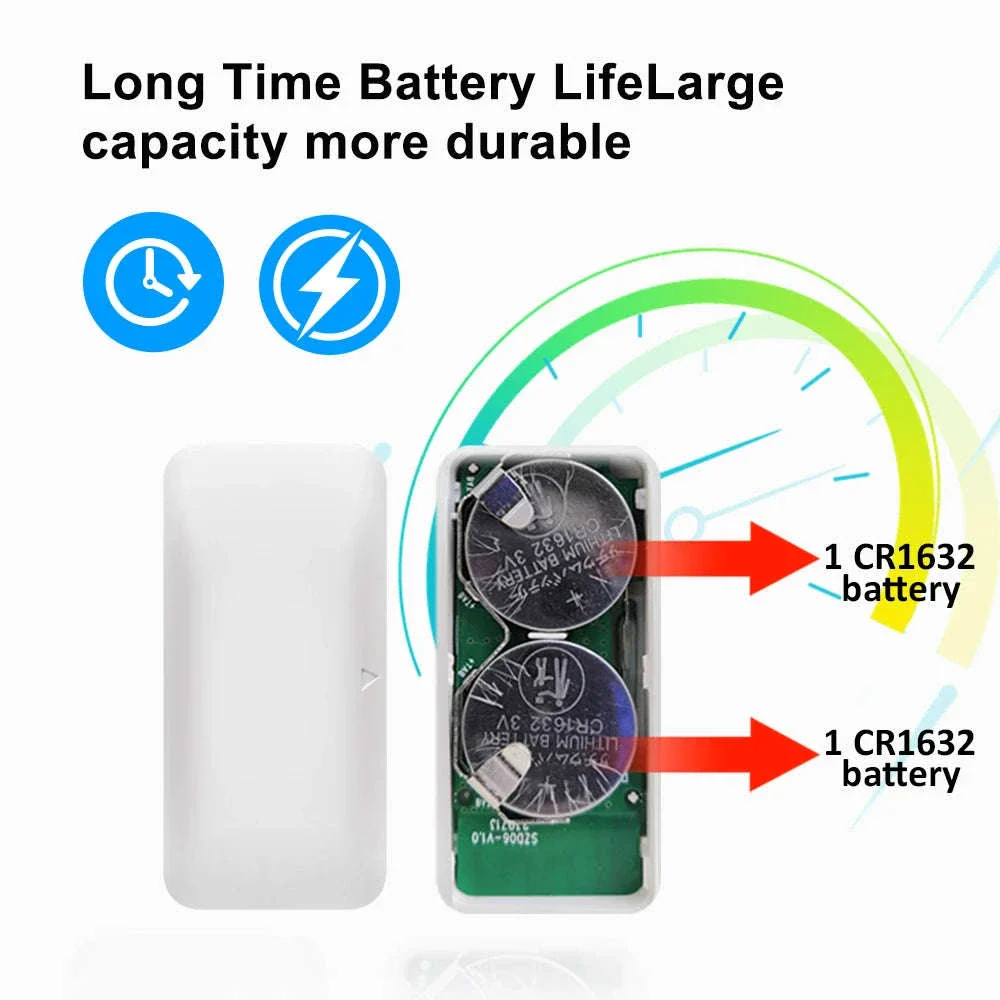 Zigbee Smart Door & Window Sensor with App Alerts for Home Security - Image 5
