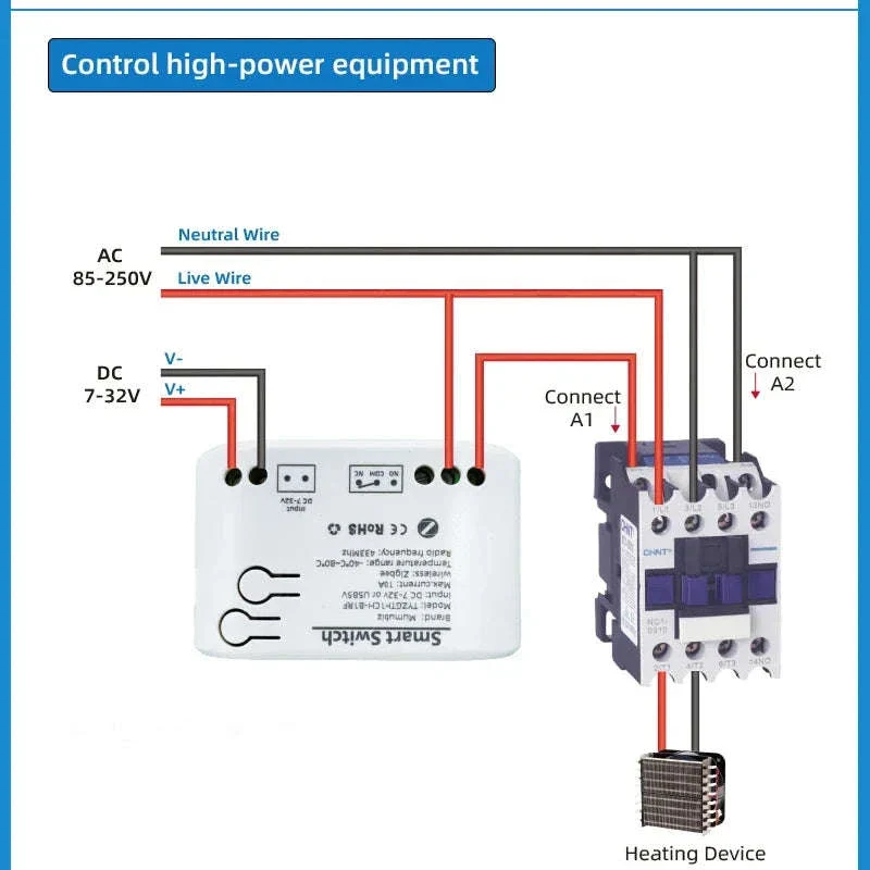 Zigbee Smart Switch with Temperature & Humidity Sensor Control - Image 21