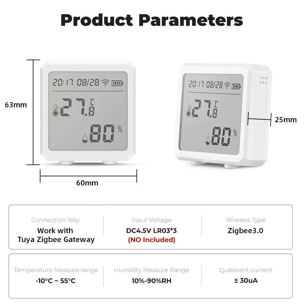 Zigbee Temperature and Humidity Sensor with LCD Display - Image 6