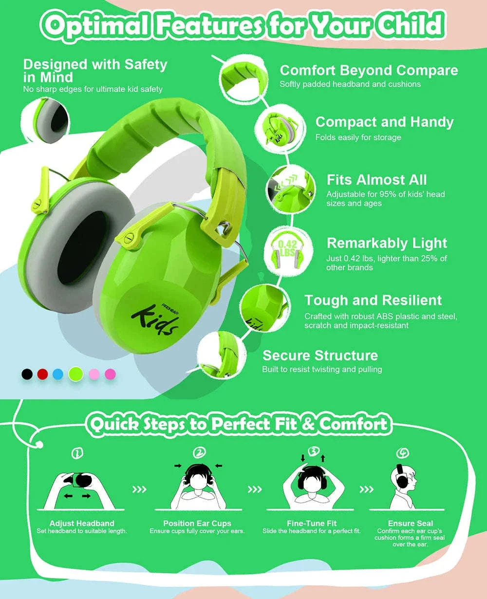 Kids Hearing Protection Earmuffs for Sensitive Children - Image 10