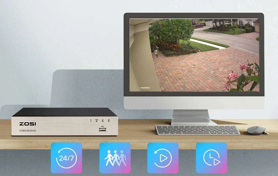 ZOSI 8-Channel 1080P DVR Security Recorder with H.265+ - Image 12