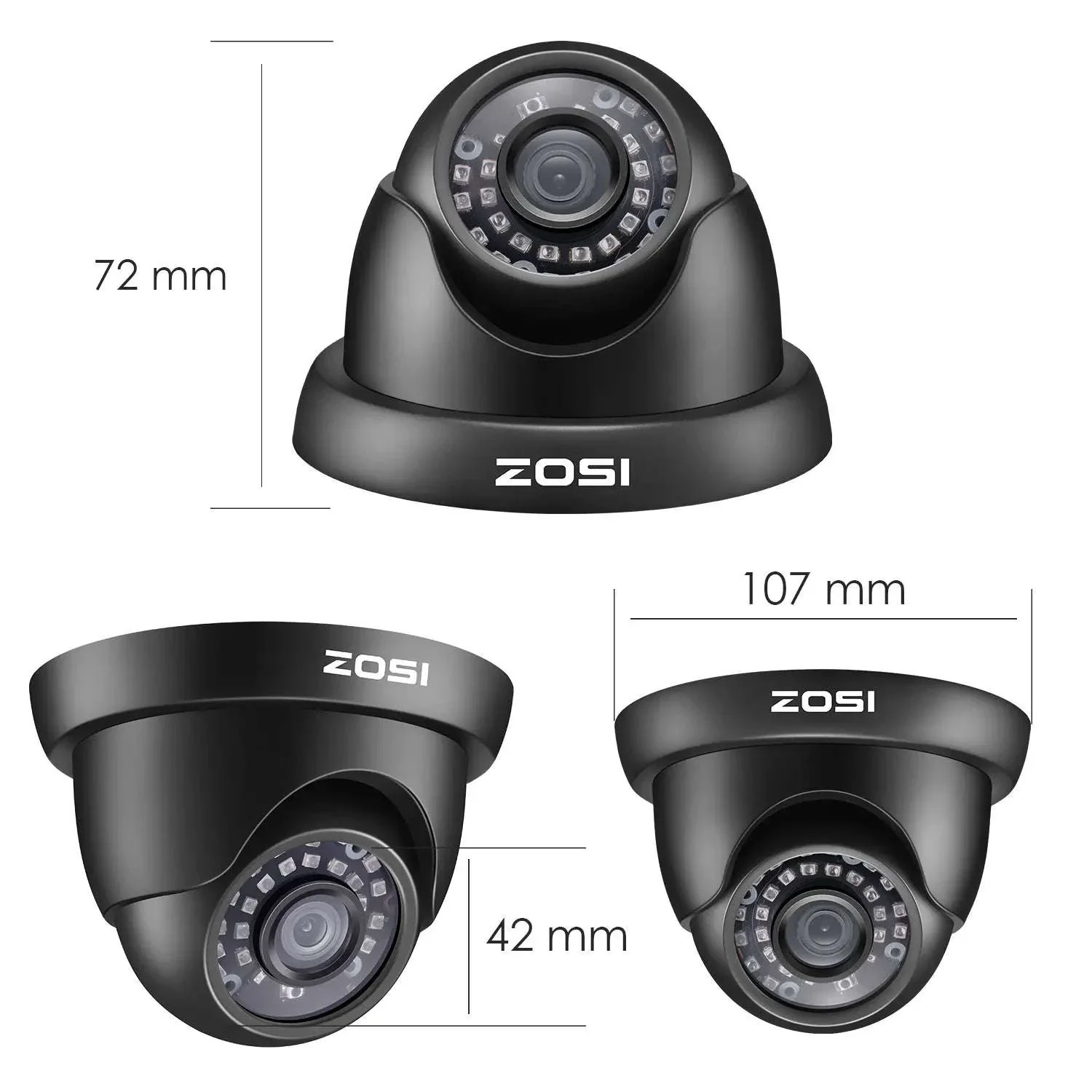 1080P TVI Dome Security Camera with Night Vision and IP66 - Image 15
