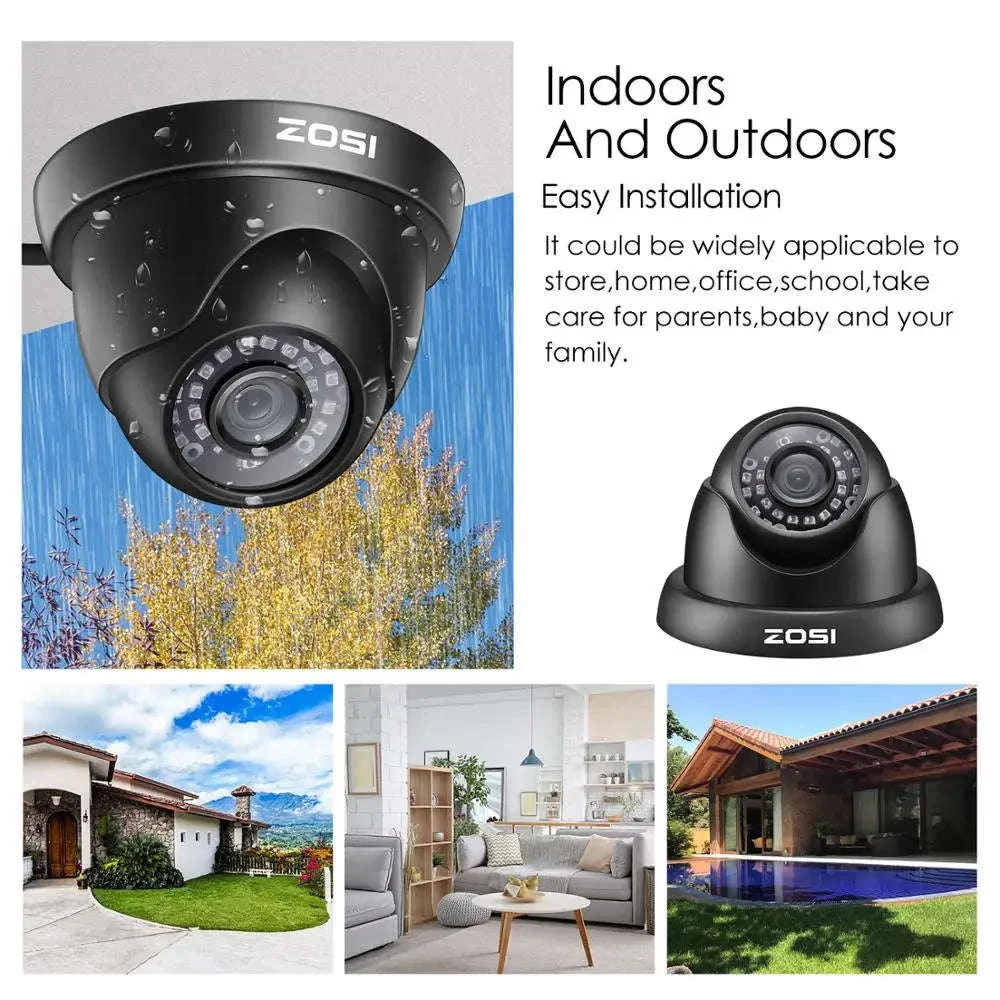 1080P TVI Dome Security Camera with Night Vision and IP66 - Image 4