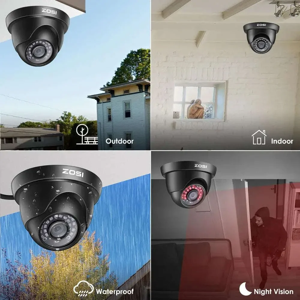 1080P TVI Dome Security Camera with Night Vision and IP66 - Image 5