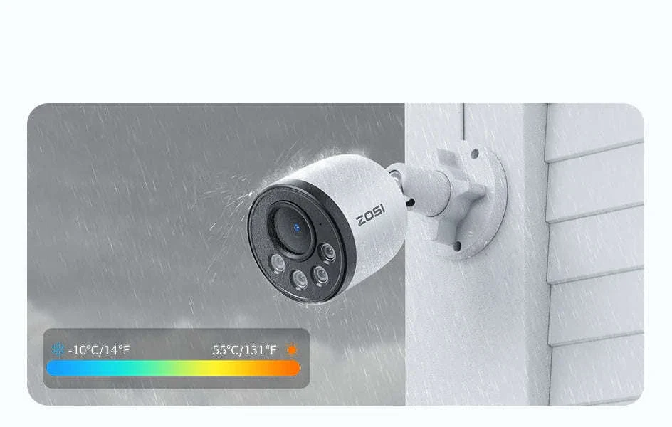 ZOSI 16CH 4K PoE CCTV System with 4TB HDD and 8MP Cameras - Image 10