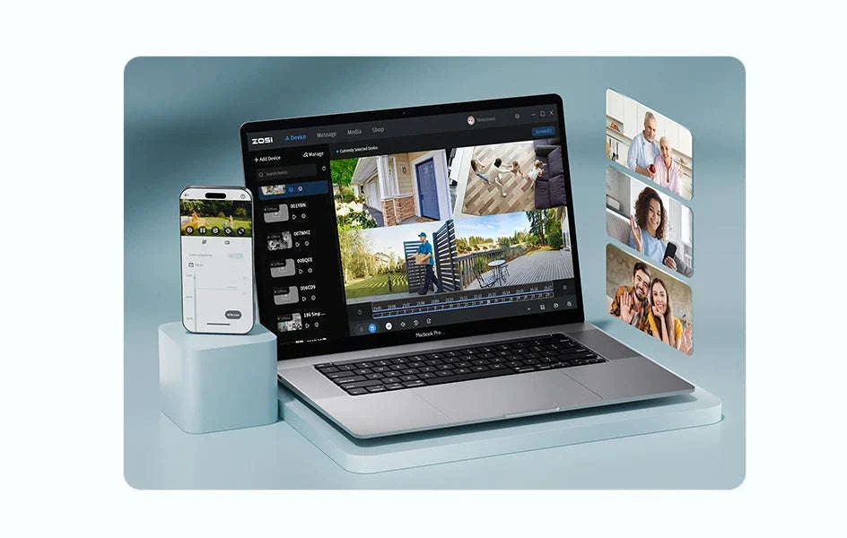 ZOSI 16CH 4K PoE CCTV System with 4TB HDD and 8MP Cameras - Image 24