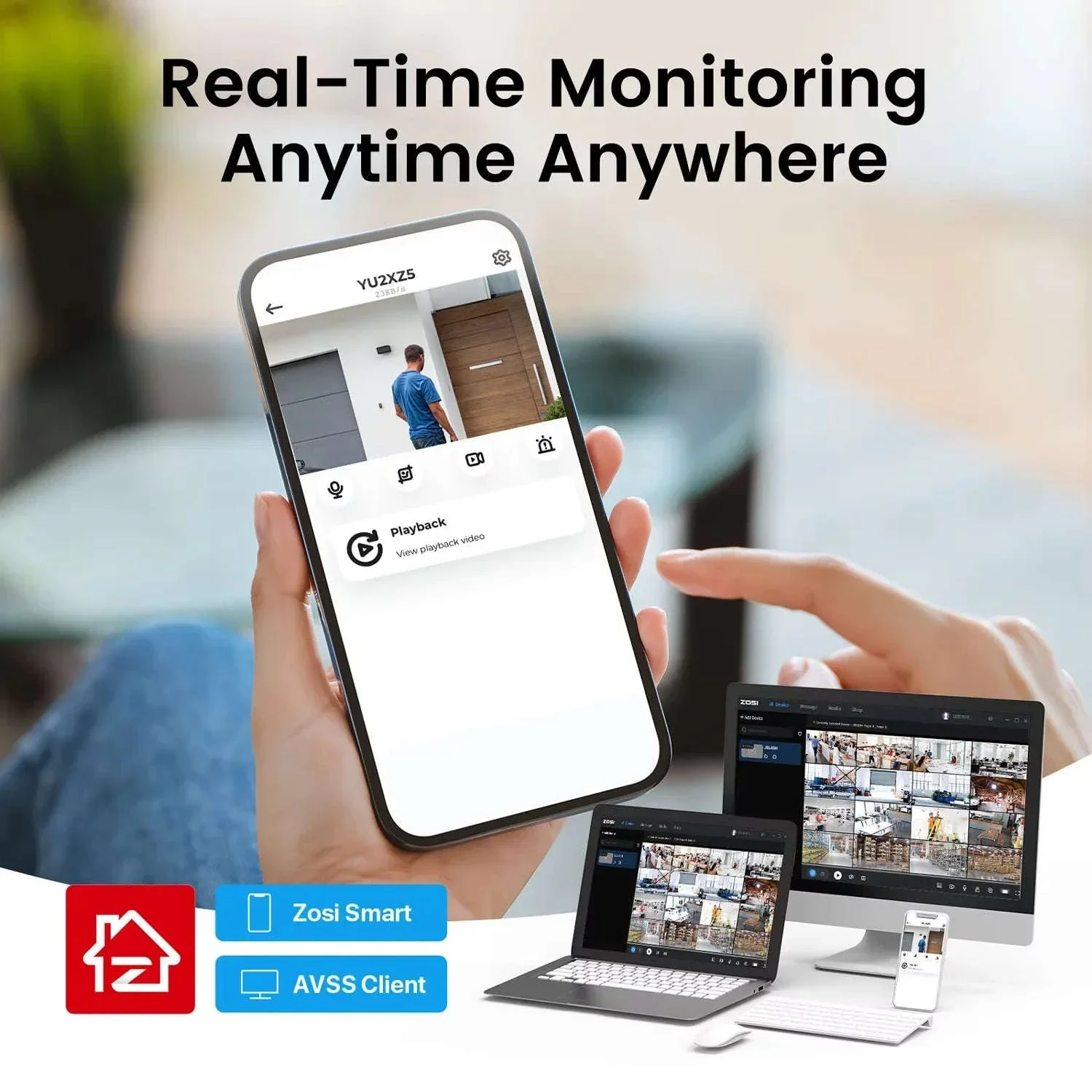 ZOSI 16CH 4K PoE CCTV System with 4TB HDD and 8MP Cameras - Image 6