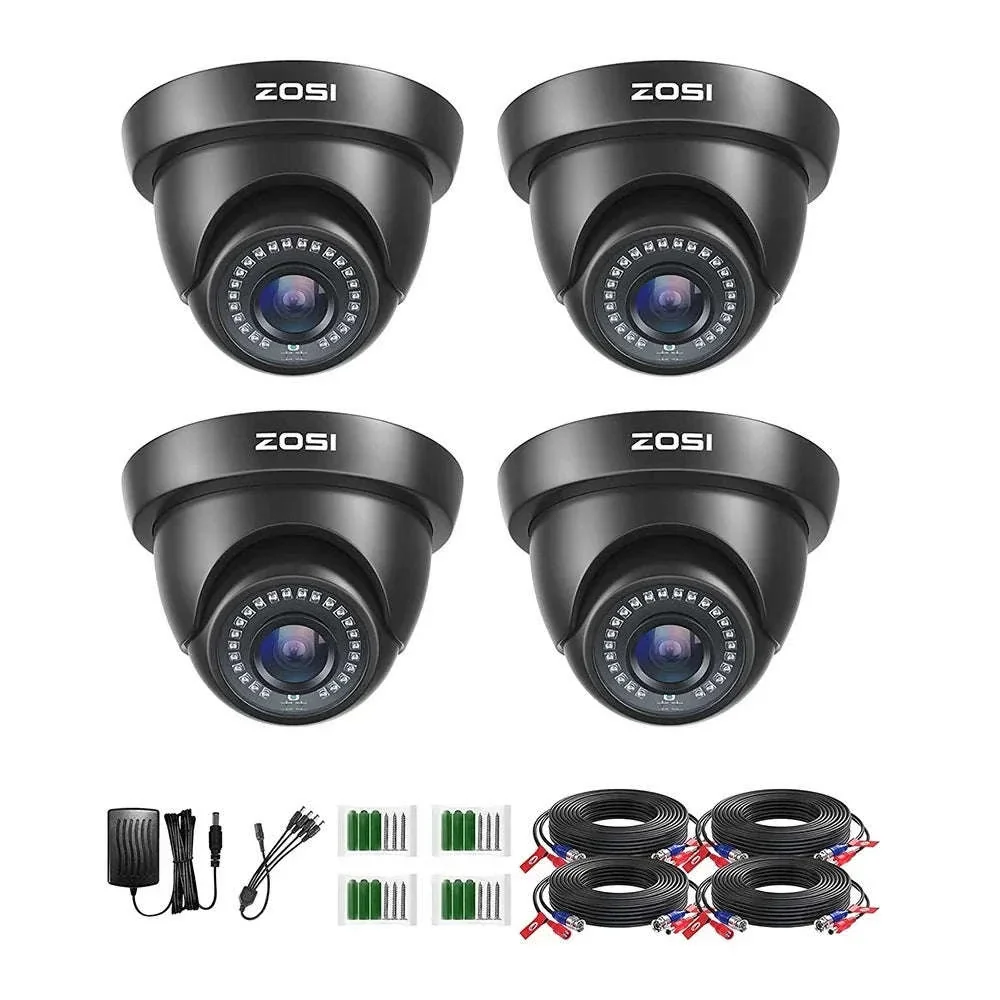 ZOSI 4-Pack 1080P Wired Security Cameras for Home CCTV - Image 16