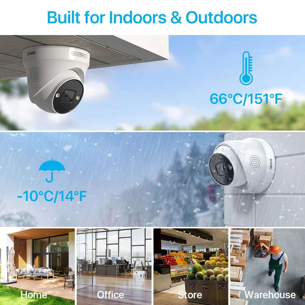 ZOSI 8CH 4K PoE Security Camera System with AI Detection - Image 6