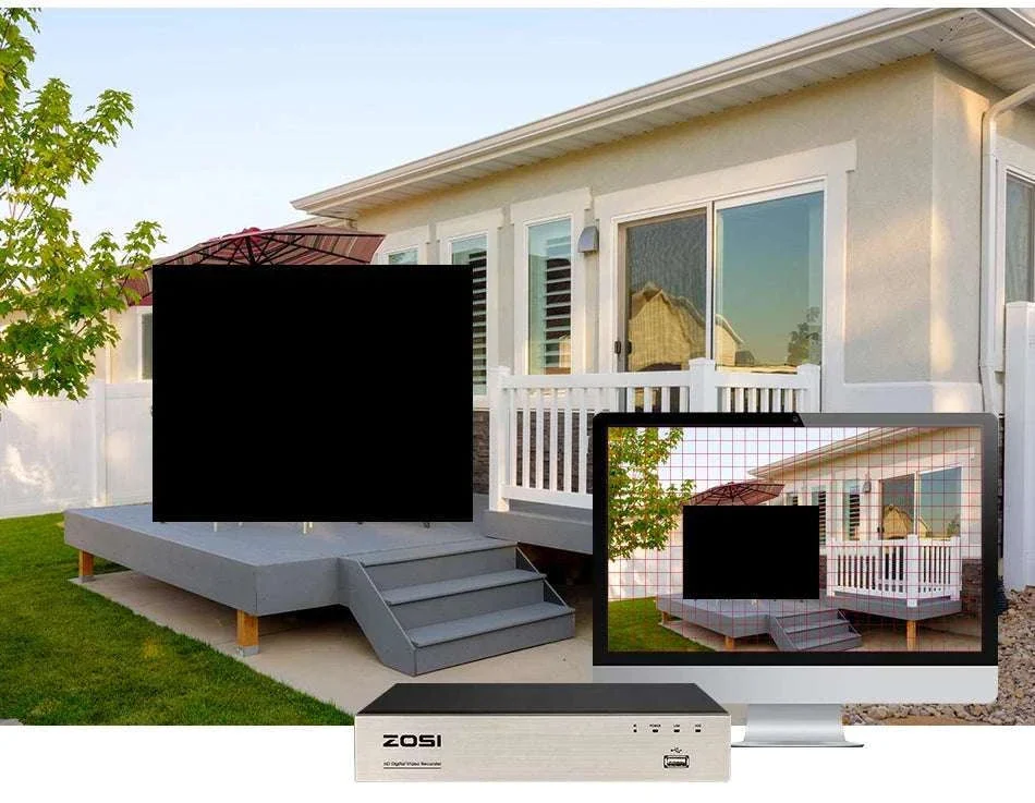 1080P Wired Security Camera System with 4 Cameras & 8CH DVR - Image 15
