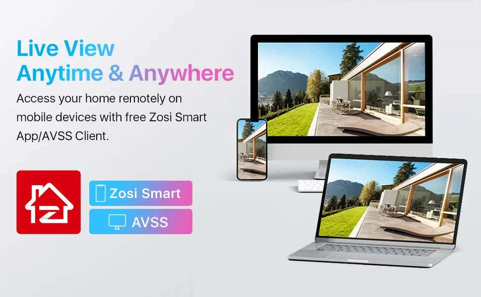 ZOSI 8MP PoE Outdoor Security Camera with Two-Way Audio - Image 16