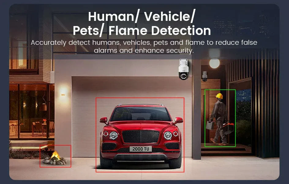 ZOSI 8MP PoE Outdoor Security Camera with AI Detection - Image 12
