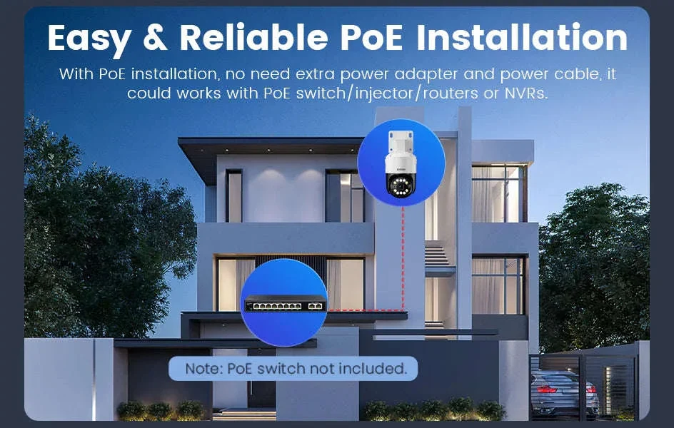 ZOSI 8MP PoE Outdoor Security Camera with AI Detection - Image 18
