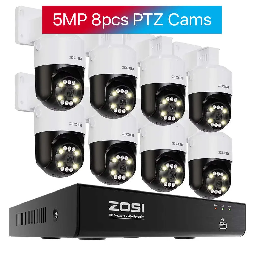 ZOSI 8MP PoE Security Camera System with AI Detection - Image 32