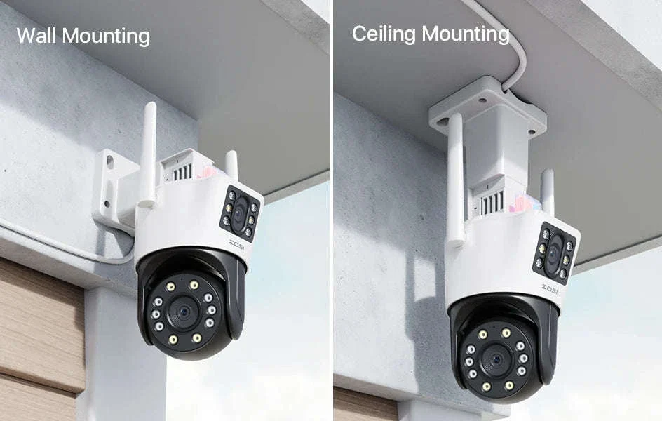 ZOSI 8MP Dual-Lens WiFi PTZ Outdoor Security Camera - Image 35